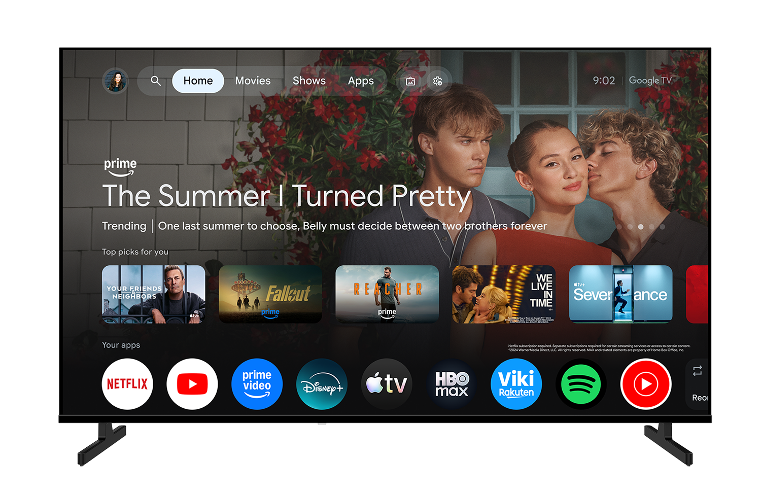 Beko Crystal 7 QLED 50" 4K UHD Google TV - B 750 D Smart TV