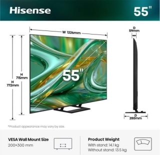 Hisense Hisense 55E8S görsel 3