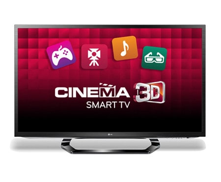 LG 55" LED Cinema 3D Smart TV; 4x HDMI, 3x USB, MCI 400Hz gibi özelliklere sahip ve 4 adet FPR gözlük ile geliyor. 55LM620S