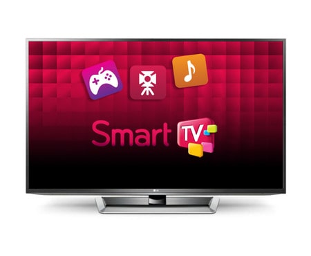 LG 60" (152 cm) Boyutunda, 600Hz ve Smart Share Özelliklerine Sahip 3D Smart Plazma TV 60PM6700
