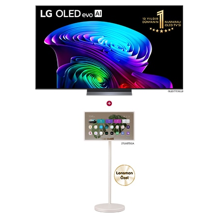 LG 77 inç LG OLED evo AI C6E TV Satın Alımlarında StanbyME 2 Hediye - OLED77C6E.27LX6T