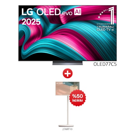 LG OLED77C5 Satın Alımlarında StanbyME %50 İndirimli - OLED77C5.27ART10