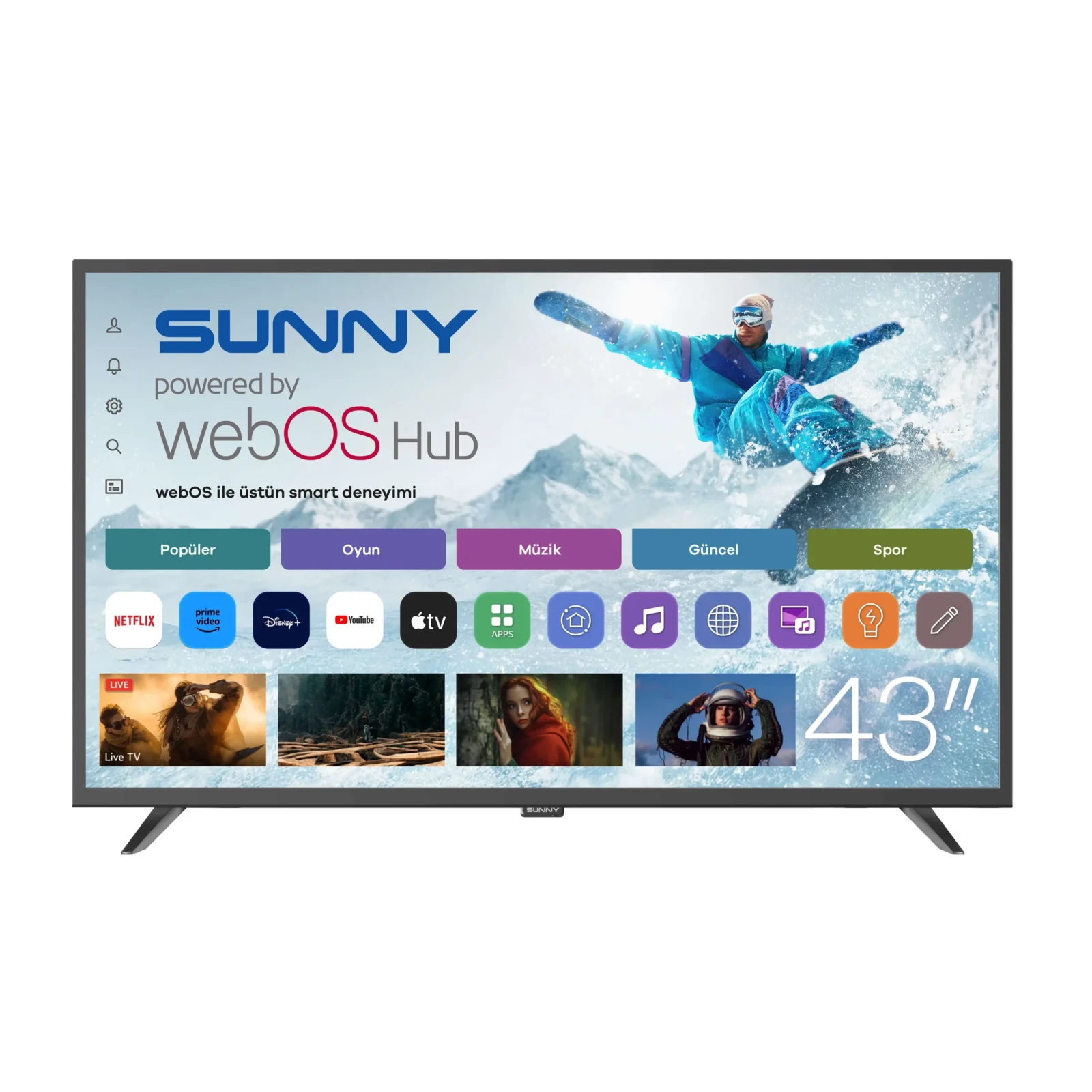 Sunny SN43DAL540