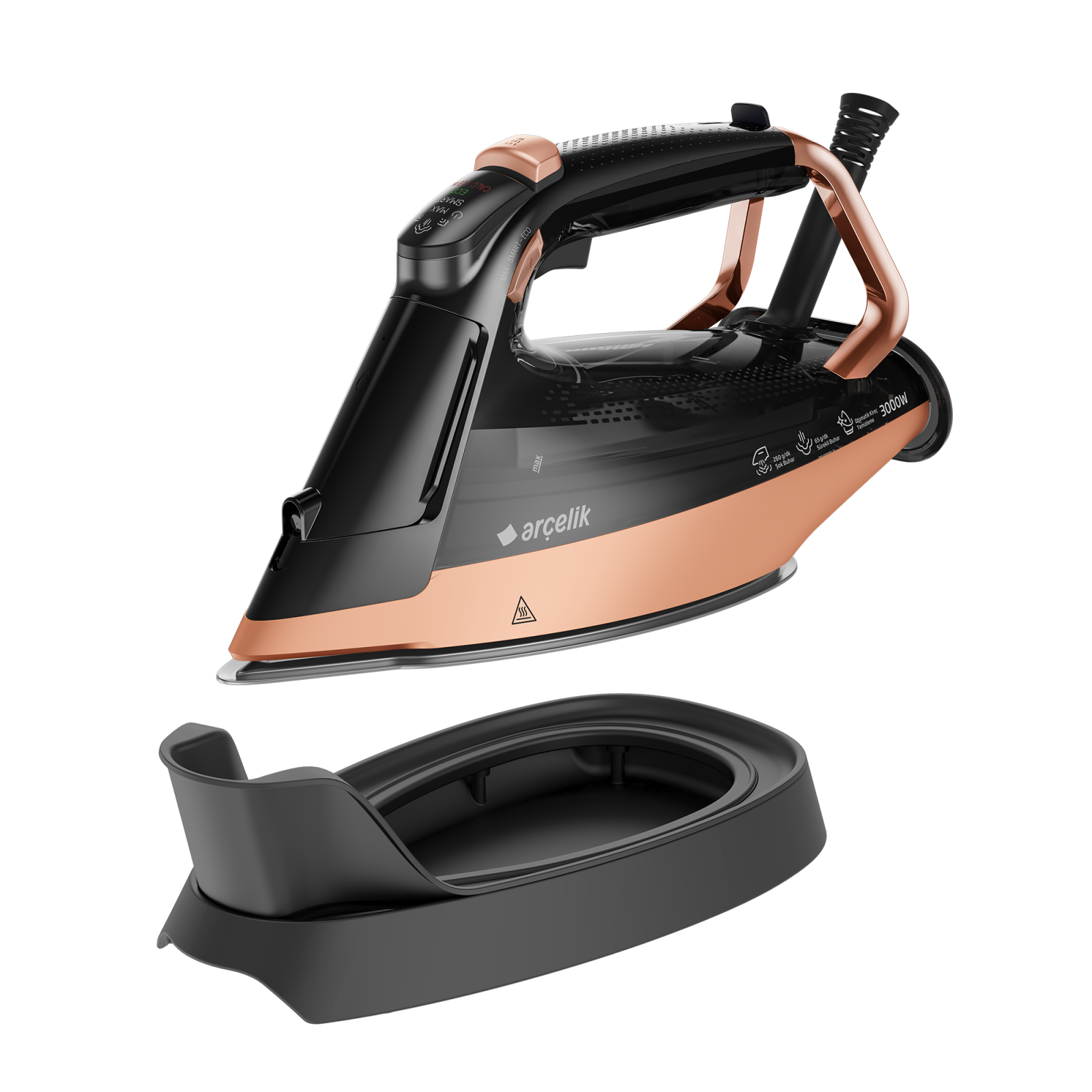 Arçelik Aria™ Expert BEU 9030 D Buharlı Ütü görsel 3
