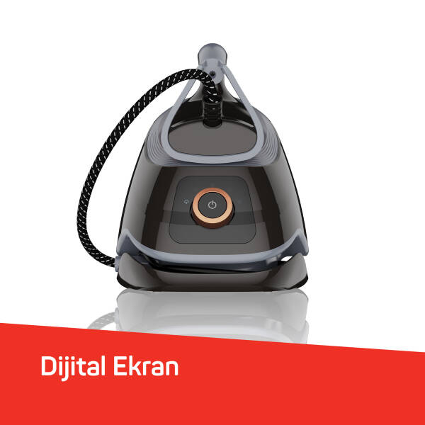 Arzum AR6048 SteamArt Plus Buhar Kazanlı Ütü 3000W, 700 g/dk Şok Buhar Gücü, 1.5 L Su Tankı, Gri görsel 4