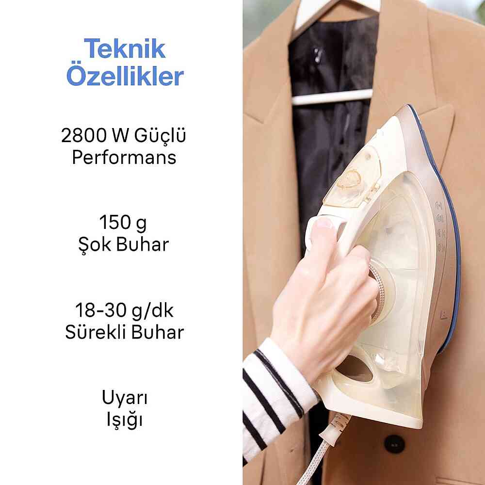 Fakir Glimmer Buharlı Ütü görsel 3