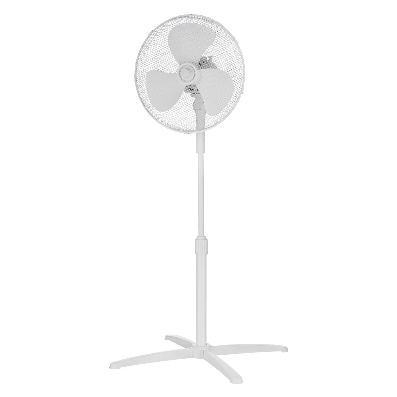 Kumtel KTF-290 Beyaz 16 İnç Ayaklı Vantilatör 40 W,3 Kanatlı, 3 Pervaneli, 120 cm Ayarlanabilir Yükseklik (44000069)