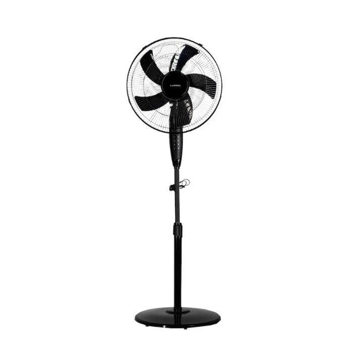 Luxell 16'' Ayaklı Vantilatör Siyah 5 Kanat – LXF-316S