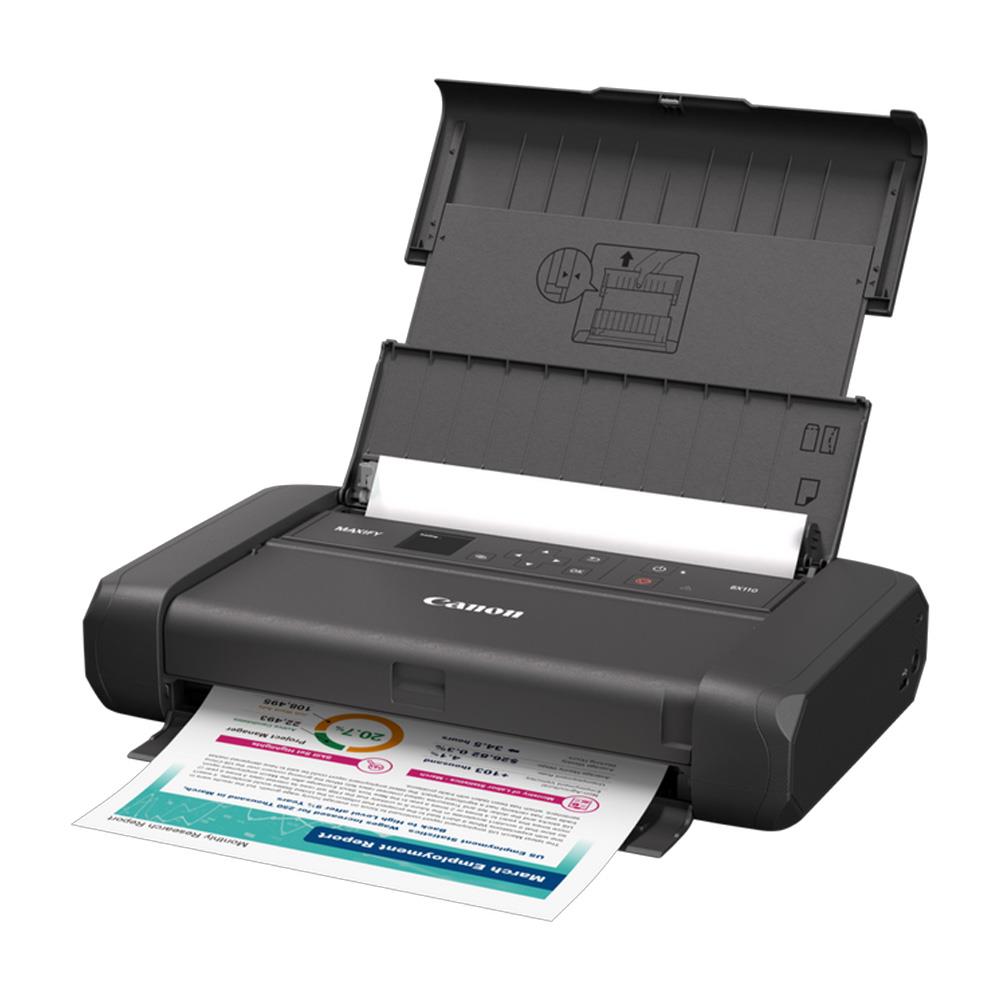 Canon Maxify BX110 Pilli Taşınabilir Yazıcı Wi-Fi görsel 3