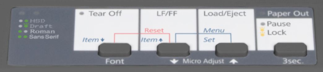 Epson LX-1350 görsel 2
