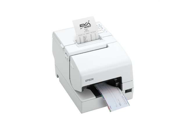 Epson TM-H6000V-203: Serial, White, No PSU görsel 3