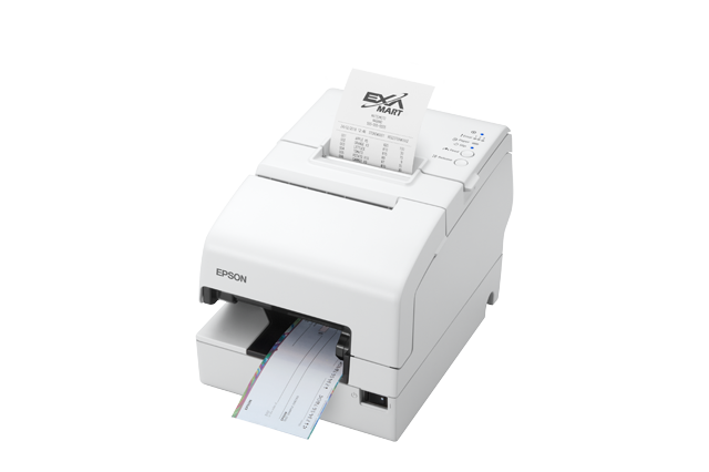 Epson TM-H6000V-203: Serial, White, No PSU görsel 2