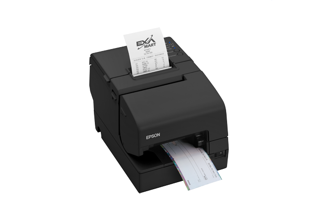 Epson TM-H6000V-204: Serial, Black, No PSU görsel 2
