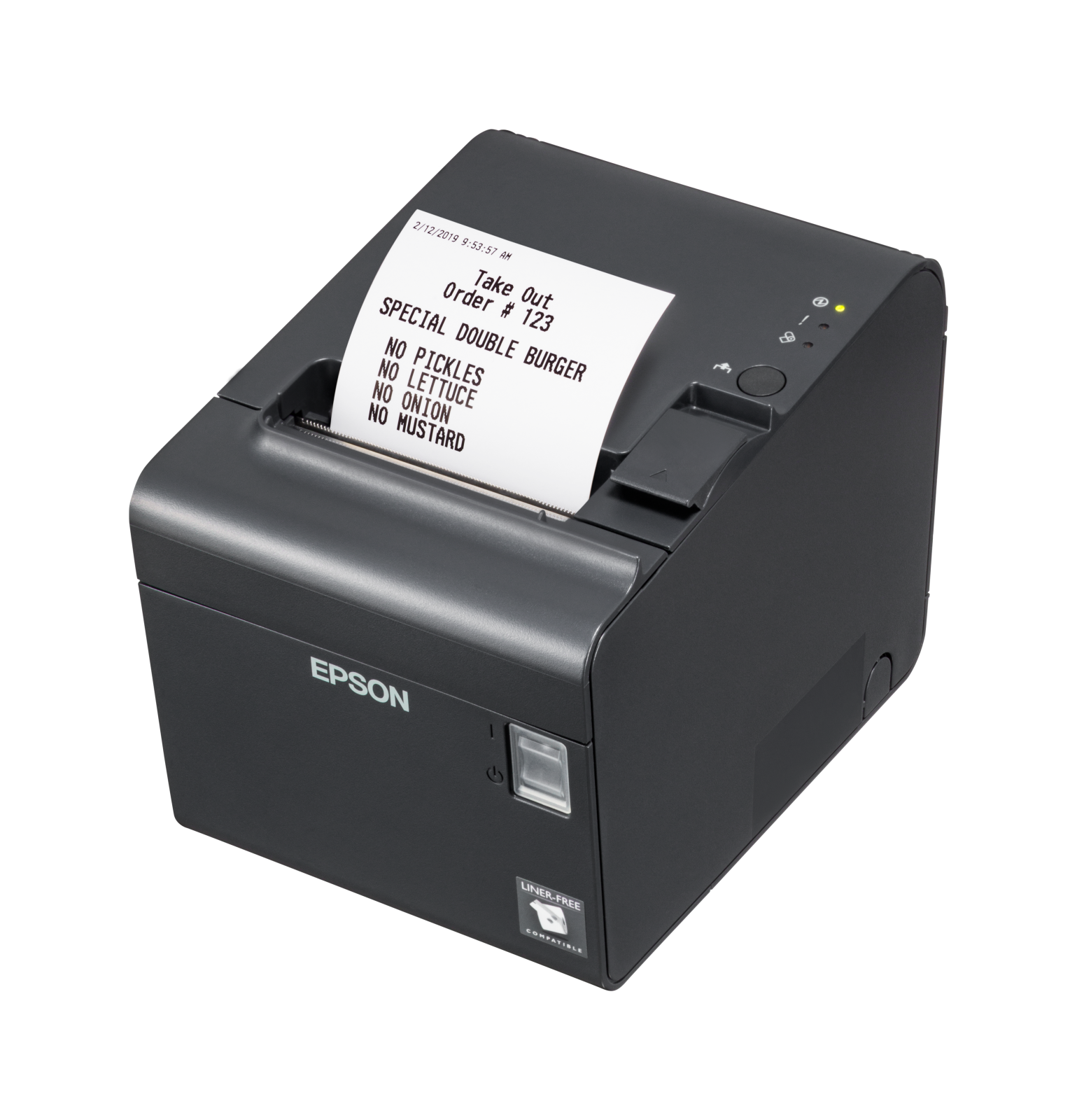 Epson TM-L90LF (682): Serial, built-in USB, PS, EDG, Liner-free görsel 2