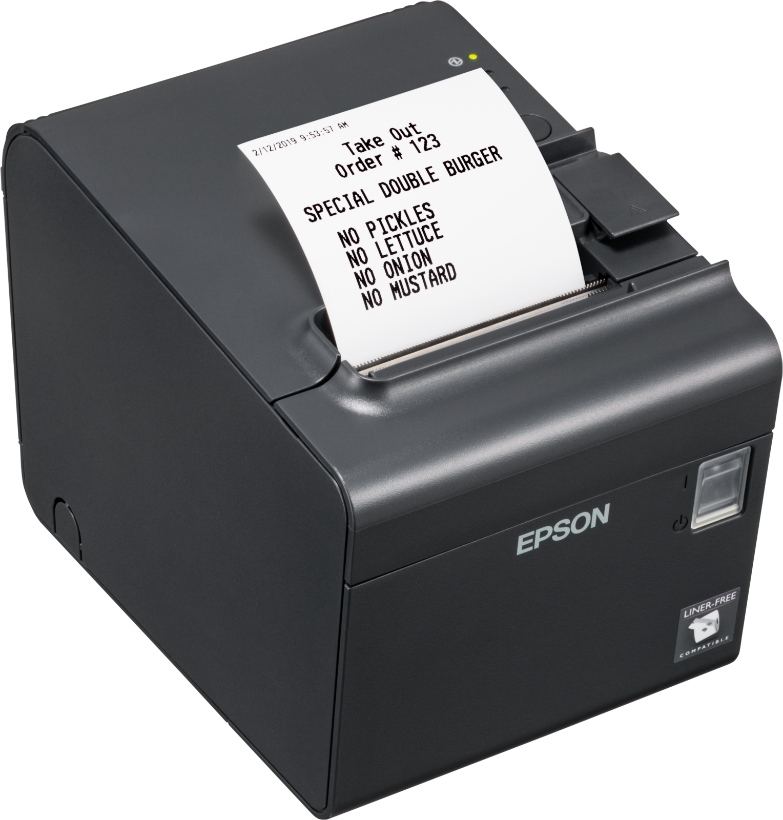 Epson TM-L90LF (682): Serial, built-in USB, PS, EDG, Liner-free görsel 6