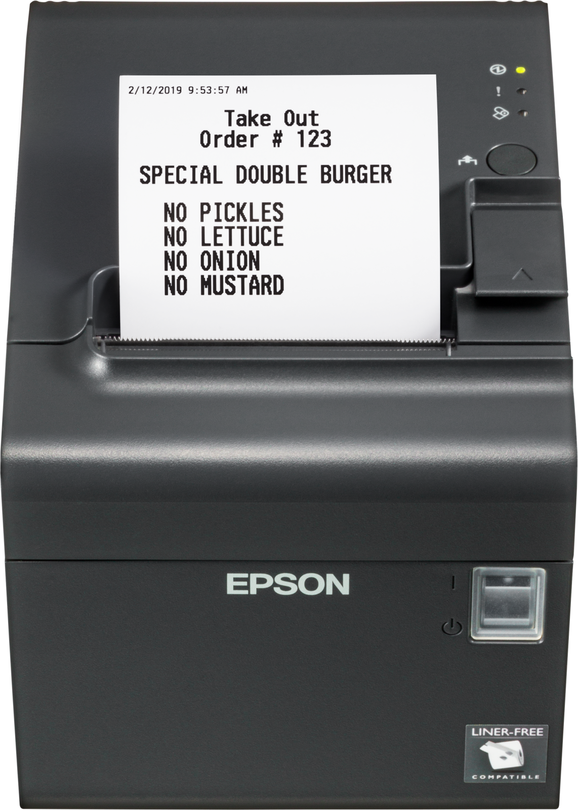 Epson TM-L90LF (682): Serial, built-in USB, PS, EDG, Liner-free görsel 8