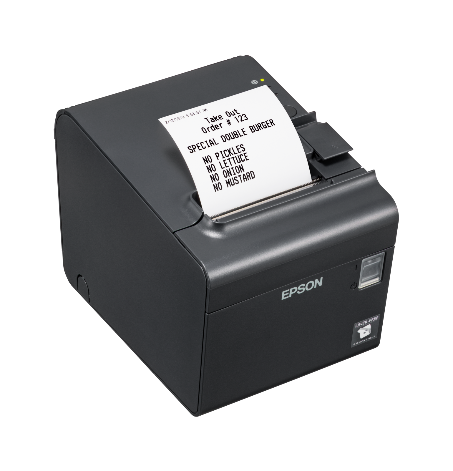 Epson TM-L90LF (682): Serial, built-in USB, PS, EDG, Liner-free görsel 4