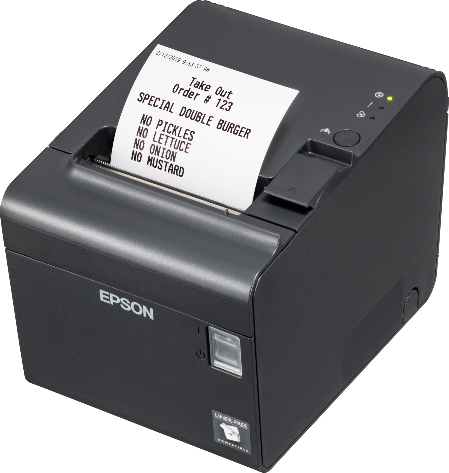 Epson TM-L90LF (682): Serial, built-in USB, PS, EDG, Liner-free görsel 5
