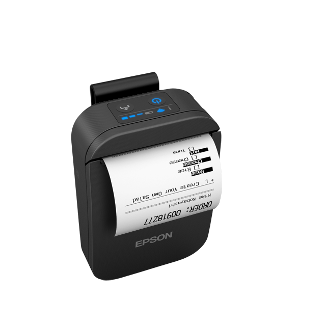 Epson TM-P20II (111): Mobile Receipt, Wi-Fi, USB-C, Black, WE/CEE görsel 5
