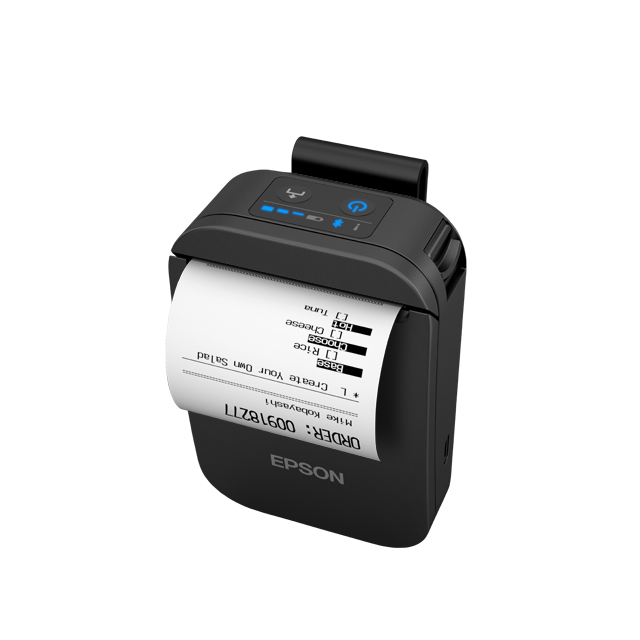 Epson TM-P20II (111): Mobile Receipt, Wi-Fi, USB-C, Black, WE/CEE görsel 3