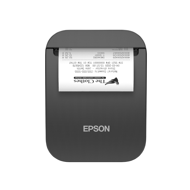Epson TM-P80II (111): Mobile Receipt, Wi-Fi, USB-C, Black, WE/CEE görsel 2