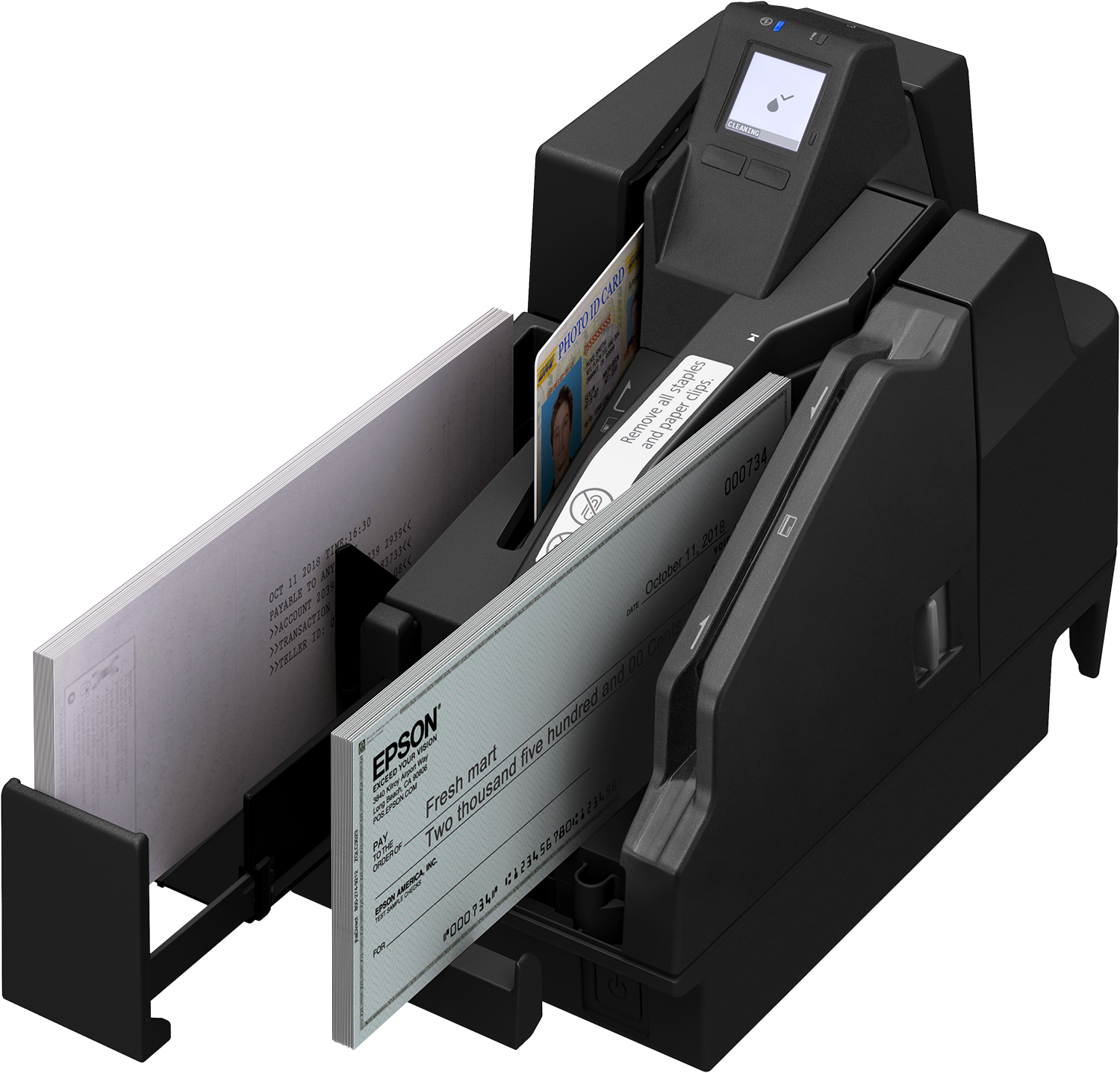 Epson TM-S2000II-MJ (002): 130DPM, 2 pockets, MSR, USB Hub