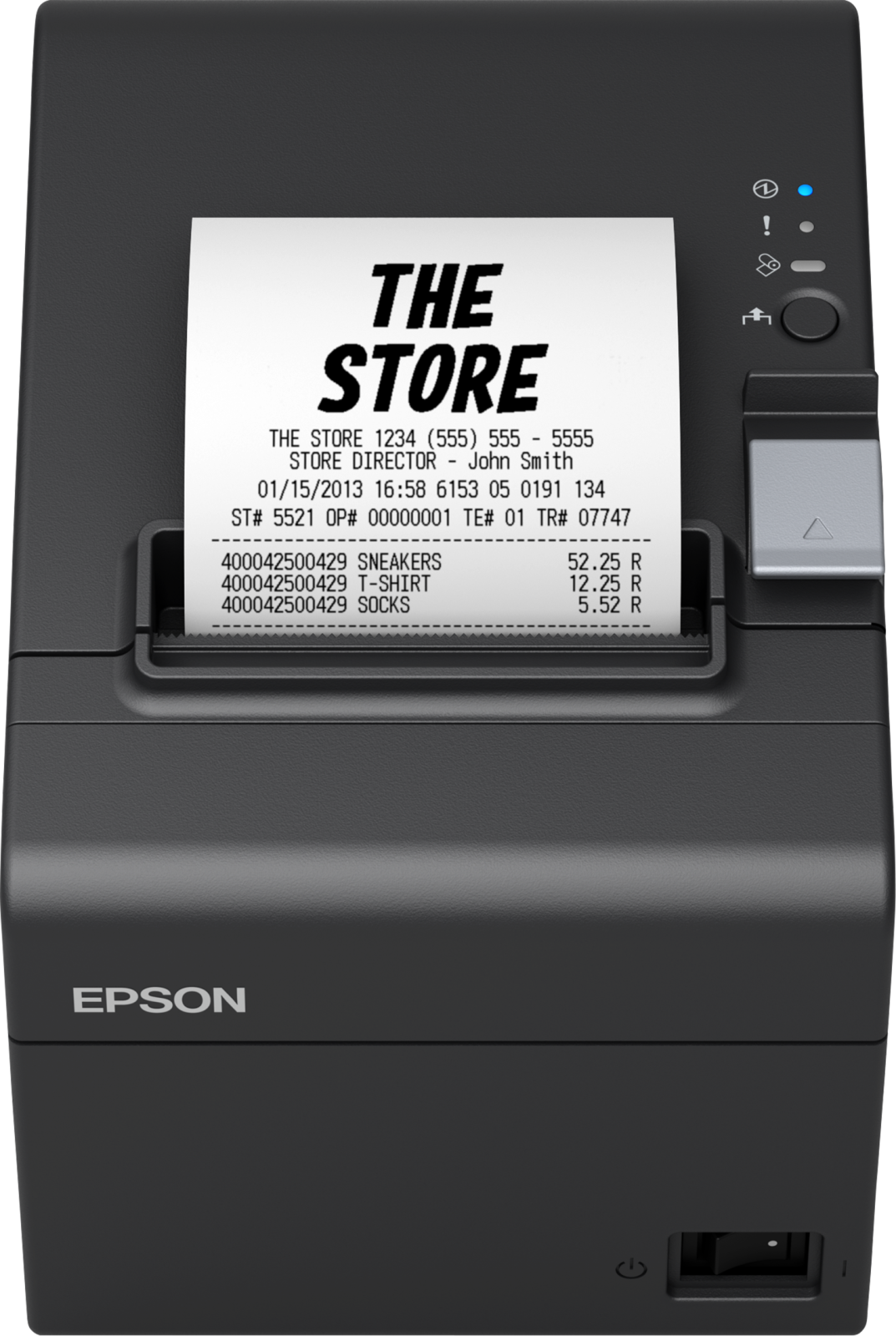 Epson TM-T20III (012): Ethernet, PS, Blk, EU