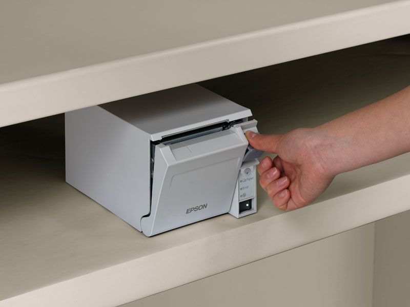 Epson TM-T70II (023B0): Ethernet + Built-in USB, PS, ECW, EU görsel 5