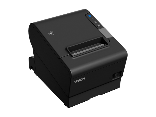 Epson TM-T88VI (551): USB, Ethernet, Bluetooth, PS, Black, EU görsel 2