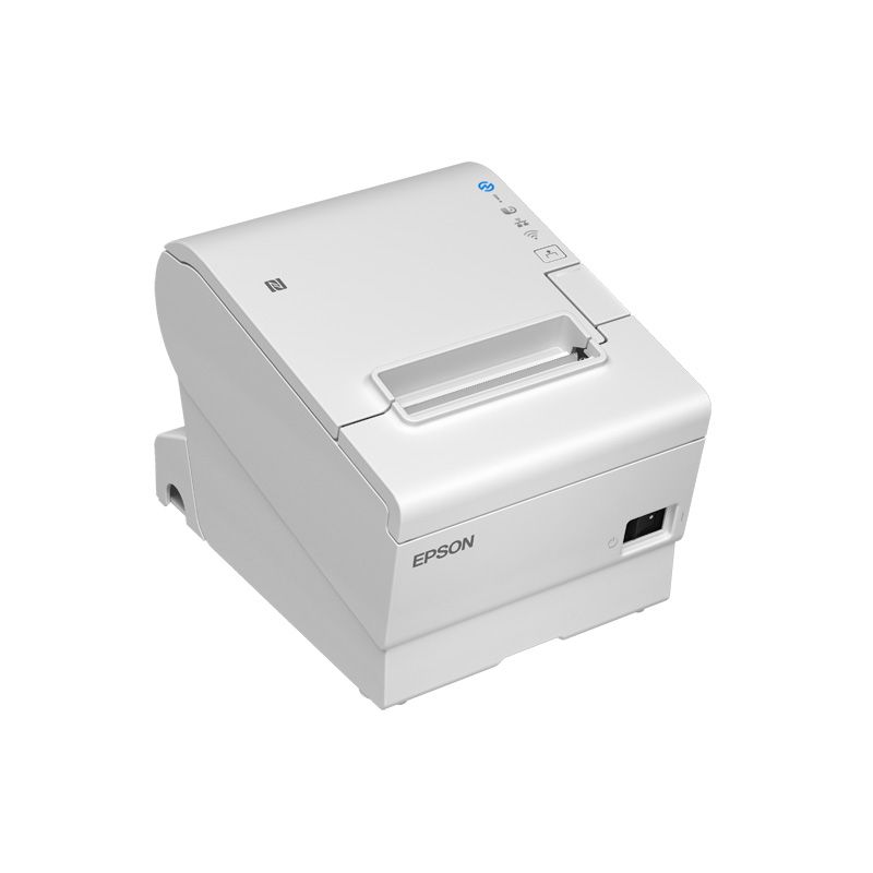 Epson TM-T88VII (111): USB, Eth, Serial, PS, Buzz, White görsel 4