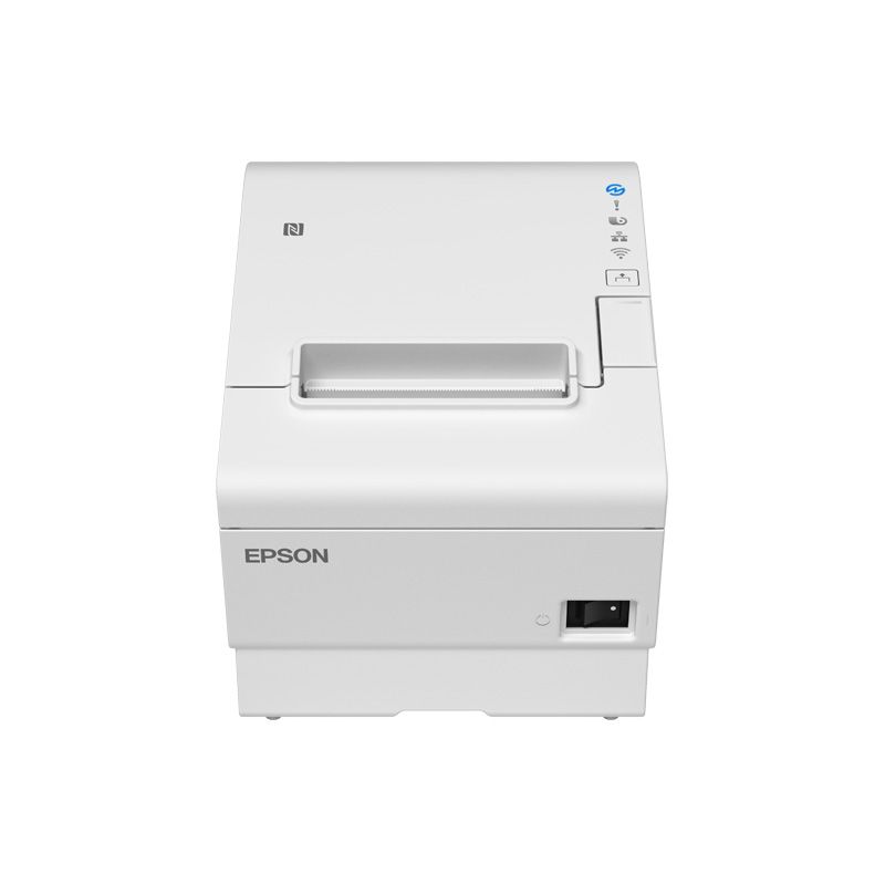 Epson TM-T88VII (111): USB, Eth, Serial, PS, Buzz, White görsel 2
