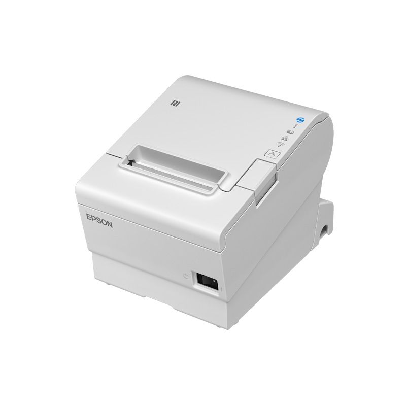 Epson TM-T88VII (111): USB, Eth, Serial, PS, Buzz, White görsel 3