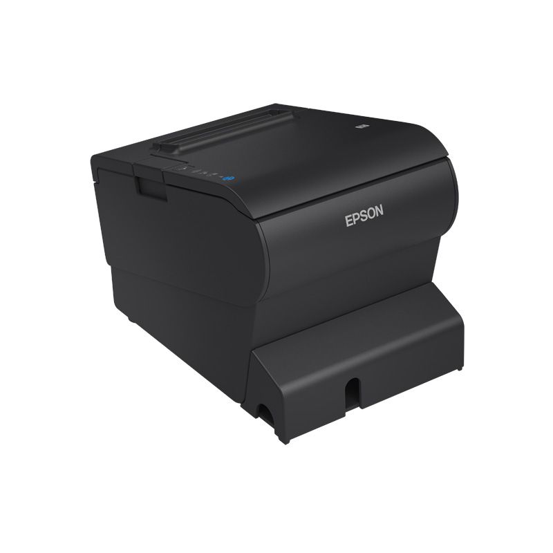 Epson TM-T88VII (112A0): USB, Eth, Serial, PS, Buzz, UK, Black görsel 4