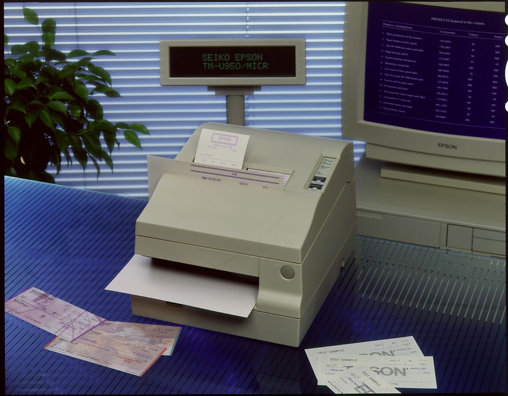 Epson TM-U950 (385): USB, w/o PS, ECW görsel 3