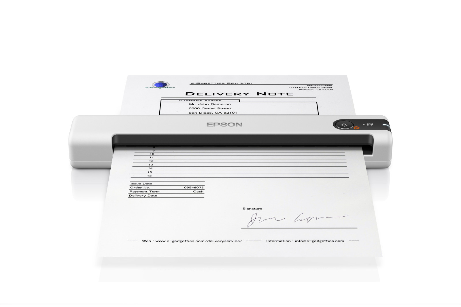 Epson WorkForce DS-70 görsel 5