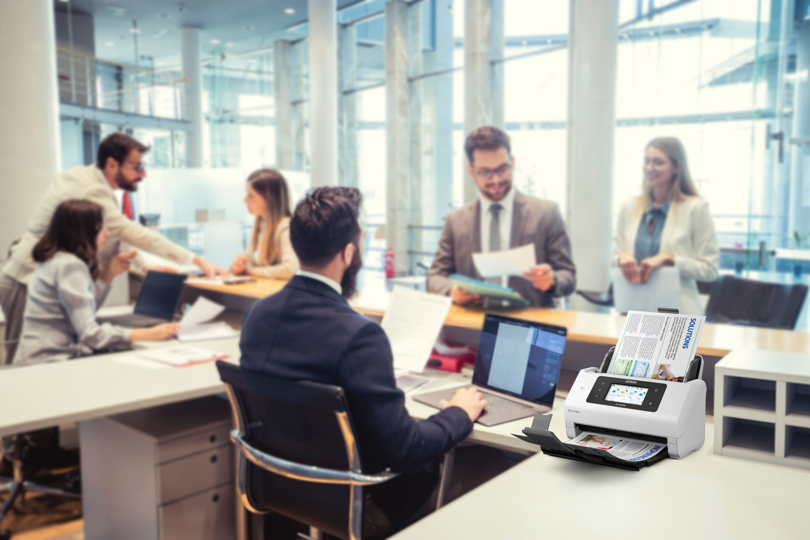 Epson WorkForce DS-800WN görsel 3