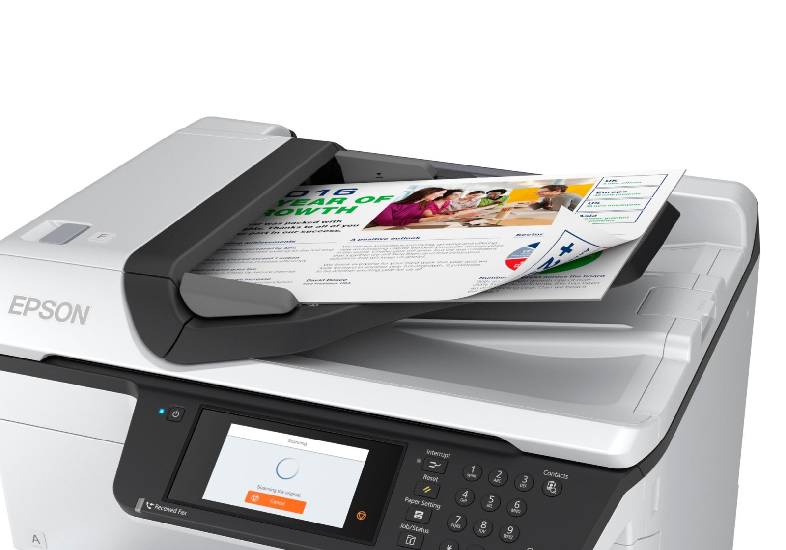 Epson WorkForce Pro WF-C878RD3TWFC görsel 9