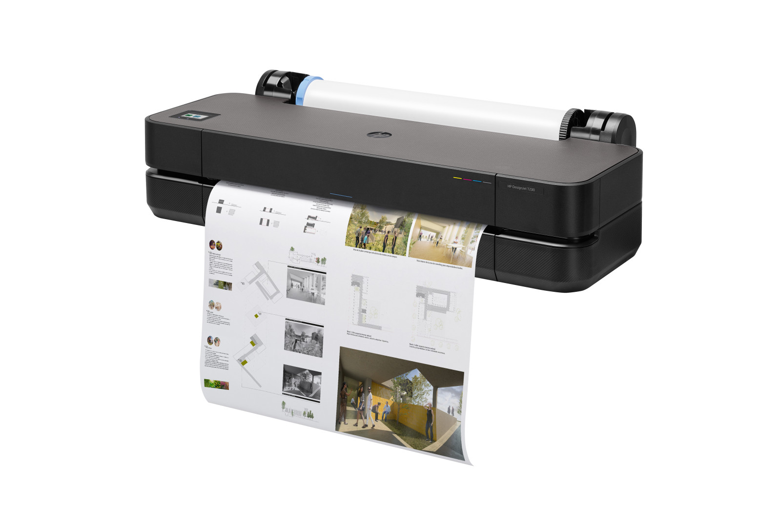 HP DesignJet T230 24 inç Yazıcı görsel 2